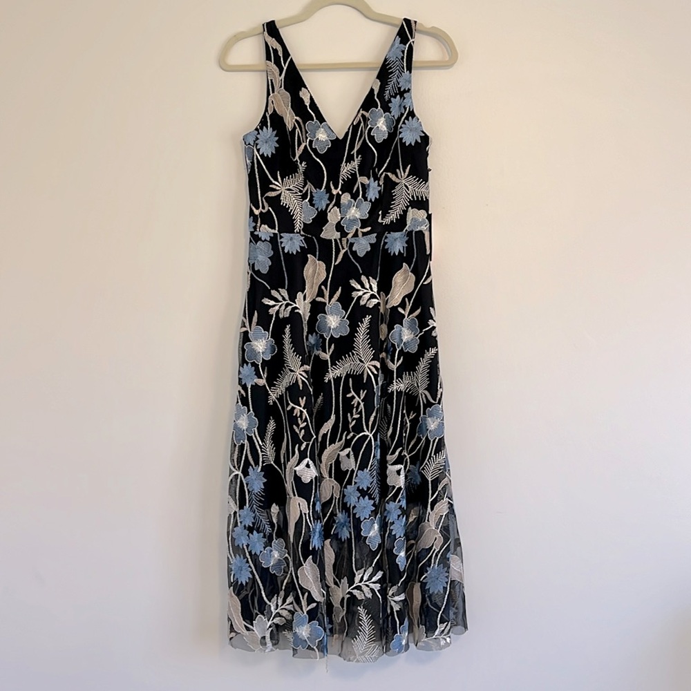 Vince Camuto Embroidered Dress